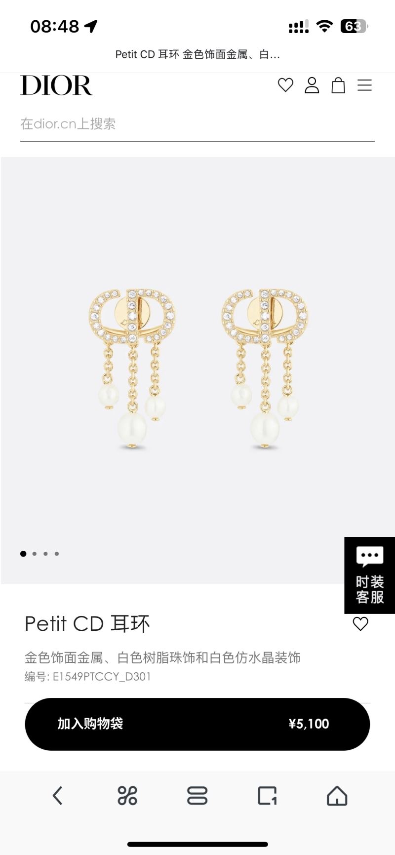 Christian Dior Earrings